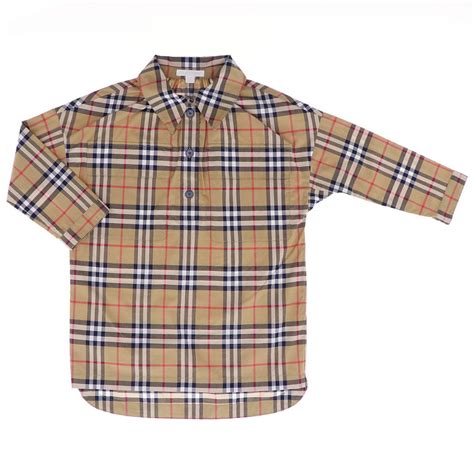 burberry solid shirt kids|burberry kids outlet online.